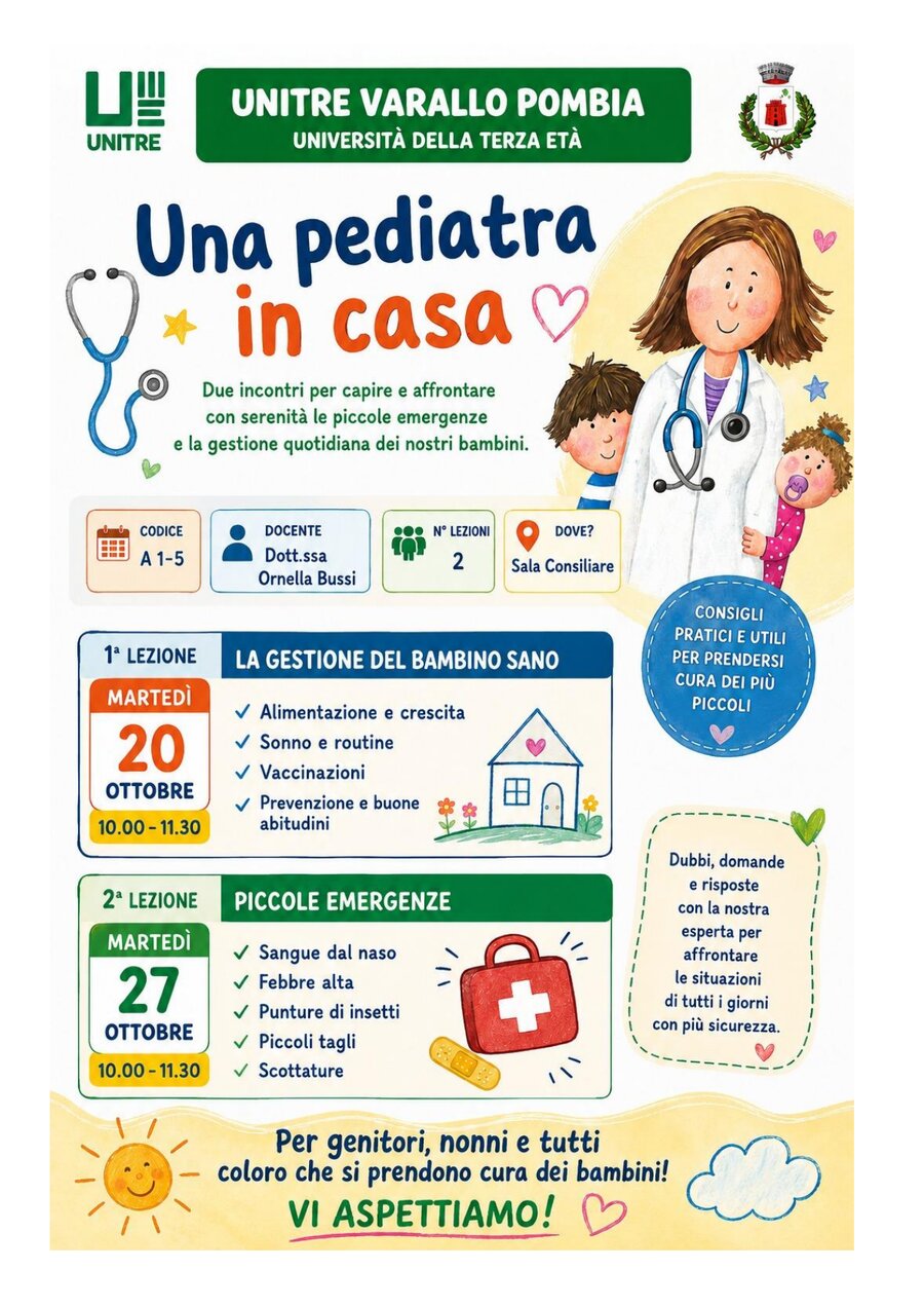 Scheda corso Una pediatra in casa