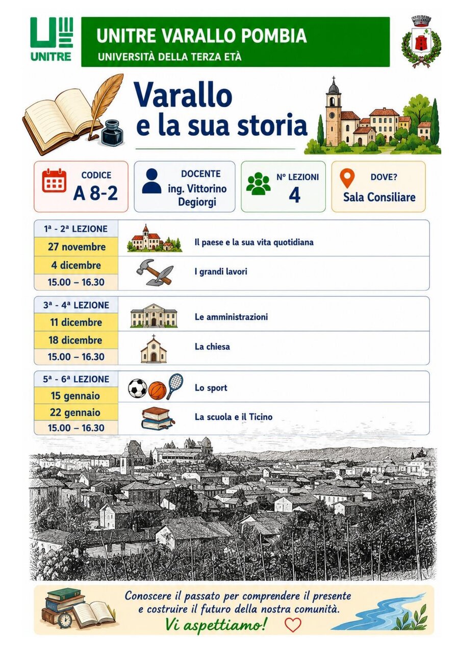 Scheda corso Varallo e la sua storia