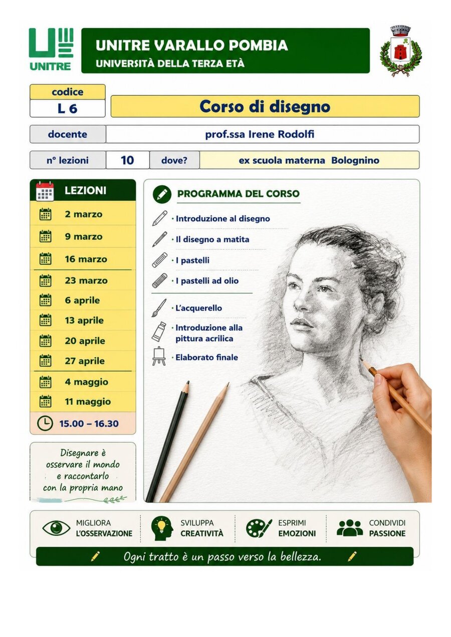 Scheda corso Corso di disegno